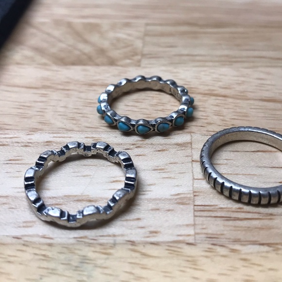 Lucky Brand Stacking Rings - Picture 3 of 5